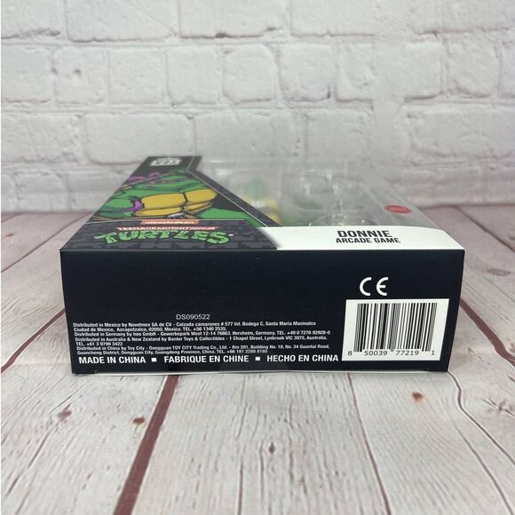 Teenage Mutant Ninja Turtles Donnie Donatello Action Figure Arcade Game BST AXN - Picture 7 of 7